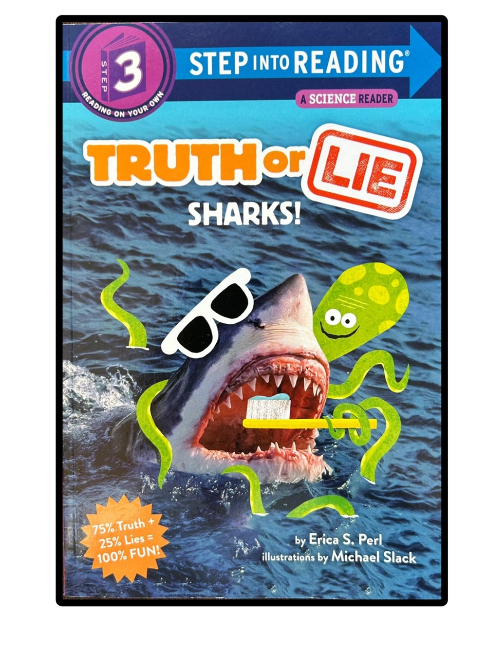 BUNDLE & SAVE 📚Truth or Lie Sharks! Step into Reading Level 3